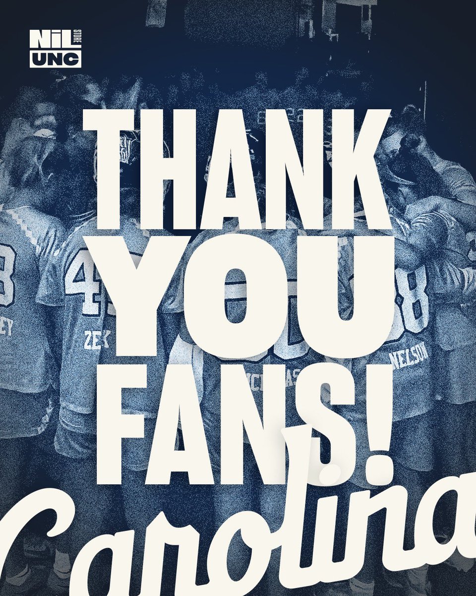 uncnilstore's tweet image. Thank you Women’s Lacrosse fans! Keep shopping their merch here: unc.nil.store/collections/wo…
