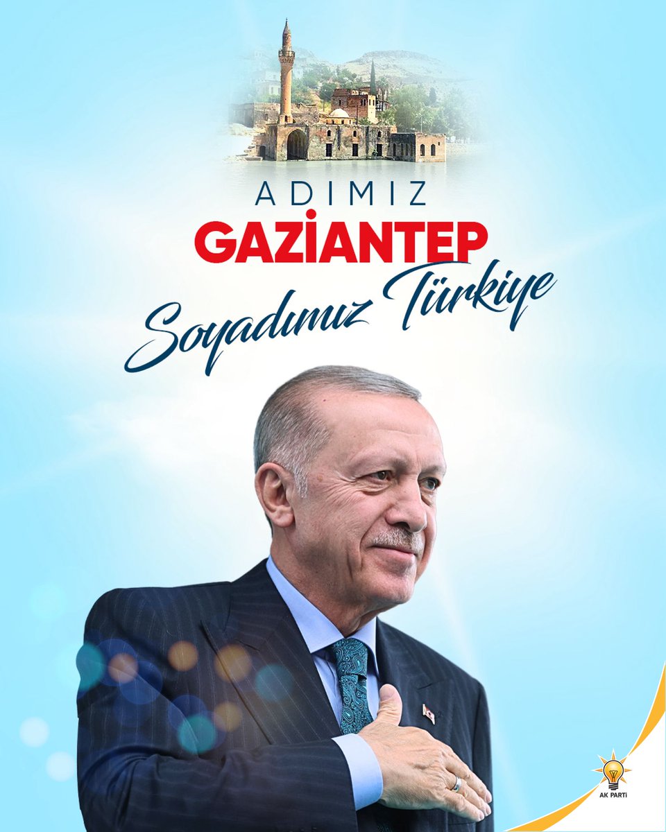 Gaziantep için, Türkiye için 🇹🇷
#AdımızGaziantepSoyadımızTürkiye

#AdımızKardeşlikSoyadımızTürkiye