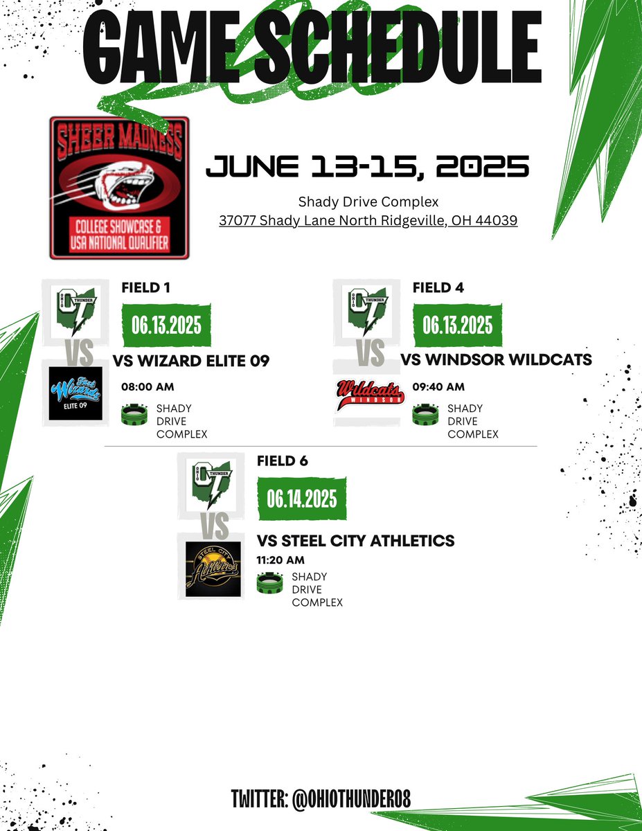 This weekend we will be in Cleveland for Sheer Madness! Please stop by and check us out if you’re available. <a href="/Ash_Goodwin24/">APG</a> <a href="/annakirk47/">anna kirk</a> <a href="/Paige_McMenemy/">Paige McMenemy</a> <a href="/TiffinUSoftball/">Tiffin University Softball</a> <a href="/SXUsoftball/">SXU Softball</a> <a href="/lizjagielski/">Elizabeth Jagielski</a> <a href="/FlyerSoftball/">Dayton Softball</a> <a href="/ZipsSB/">Akron Zips Softball</a> <a href="/nix131313/">Coach Nix</a> <a href="/MaloneSoftball/">Malone Softball</a> <a href="/OhioBobcatSB/">Ohio Softball</a> <a href="/SXUsoftball/">SXU Softball</a>