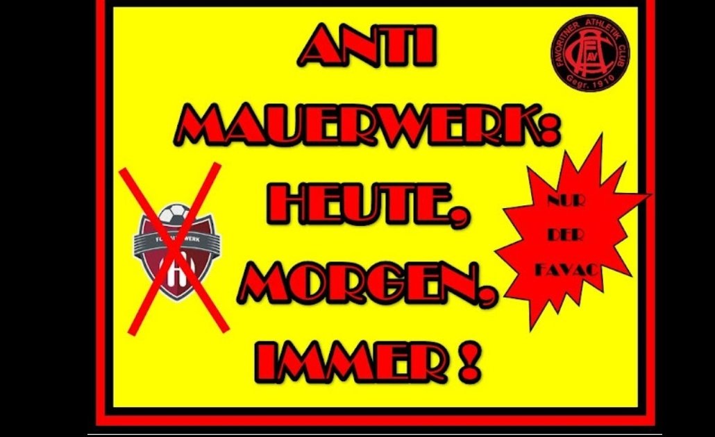 FavAC - #AntiMauerwerk tweet media