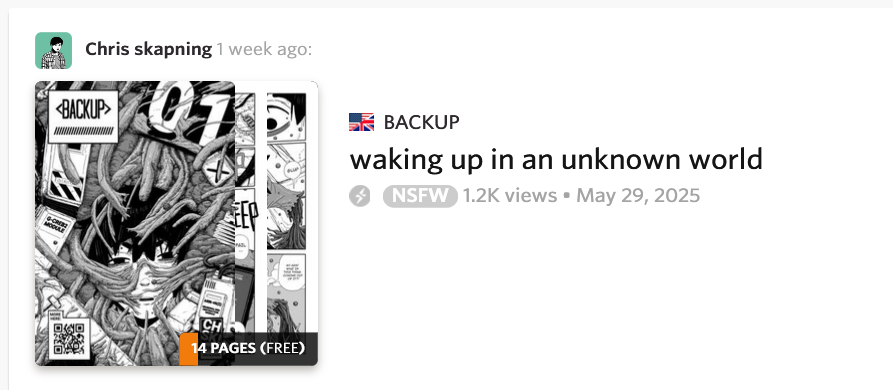 thanks for the 1.2k reads on <a href="/globalcomix/">GlobalComix</a> , you can read this issue here:
globalcomix.com/read/f21141d4-…