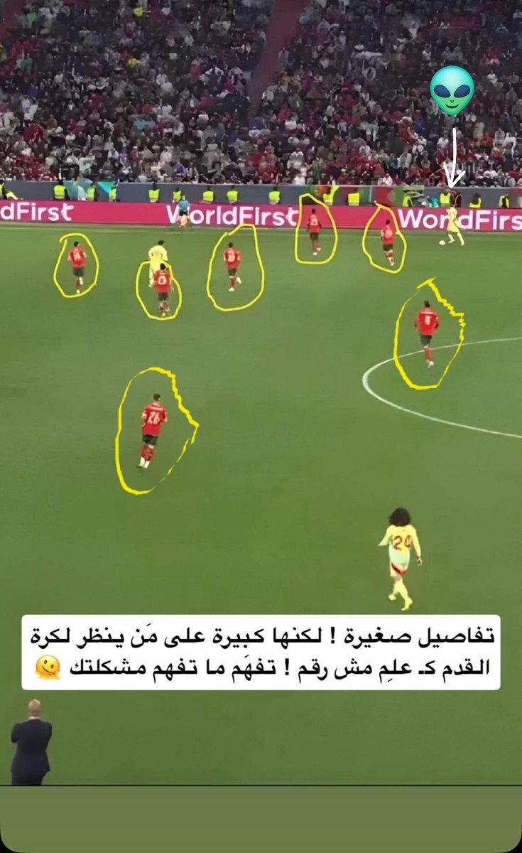 لقطة من المباراة النهائية ليلة امس لكأس الأمم الأوروبية (الودية) والتي فاز بها البرتغال 
عندما يحاصر سبعة لاعبين شاب في عمر 17 سنة عليك ان تحلل فنيا قيمة الأرق والتفكير الذي طال رأس مارتينيز مدرب البرتغال من اجل الحد من خطورته وايقافه 
لاتحزن يامال القادم اجمل والمستقبل لك