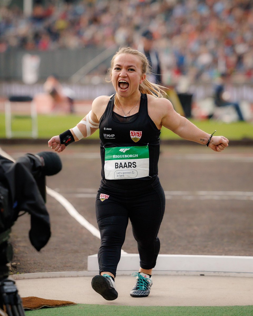 FBK Games (@fbkgameshengelo) on Twitter photo Queen! ๐
Paralympic champion <a href="/larabaars/">Lara Baars</a> ๐ณ๐ฑ produces a 9.10m fourth throw in the shot put field, just 15cm shy off her personal best.
#FBKGames #ContinentalTourGold Queen! ๐
Paralympic champion <a href="/larabaars/">Lara Baars</a> ๐ณ๐ฑ produces a 9.10m fourth throw in the shot put field, just 15cm shy off her personal best.
#FBKGames #ContinentalTourGold