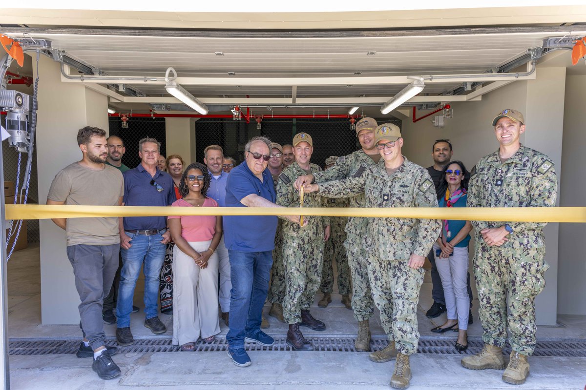 Ribbon Cutting Celebrates NAVSUP Upgrades at NSA Souda Bay

Read the story at navfac.navy.mil/Home/News-Deta….