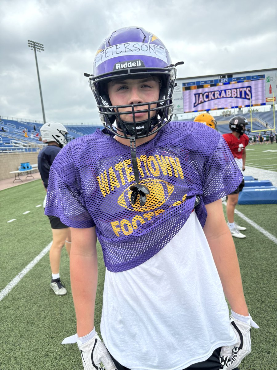 Nate Wahl (@nwahlscouting) on Twitter photo Came away really impressed with <a href="/Arrow_Football/">Arrow Football</a> 2027 TE <a href="/hunterpeterso_n/">Hunter Peterson</a> in the live eval
Hunter surely was one of the best overall blockers in the entire group in my eyes as a sophomore on the 📈 Came away really impressed with <a href="/Arrow_Football/">Arrow Football</a> 2027 TE <a href="/hunterpeterso_n/">Hunter Peterson</a> in the live eval
Hunter surely was one of the best overall blockers in the entire group in my eyes as a sophomore on the 📈