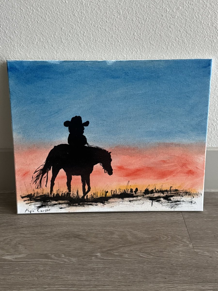 ApuCaesar's tweet image. Could I interest anyone with an Apu painting?👀