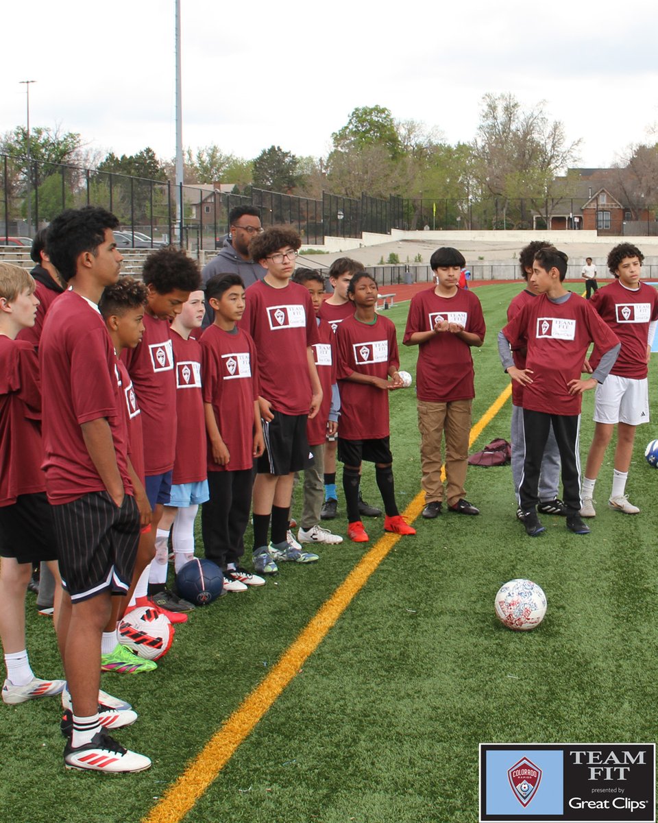 Colorado Rapids (@coloradorapids) on Twitter photo .<a href="/colebassett19/">Cole Bassett</a> teamed up with <a href="/GreatClips/">Great Clips</a> at Manual Middle School to lead a TeamFIT soccer clinic promoting healthy habits and an active lifestyle ⚽️
#Rapids96 .<a href="/colebassett19/">Cole Bassett</a> teamed up with <a href="/GreatClips/">Great Clips</a> at Manual Middle School to lead a TeamFIT soccer clinic promoting healthy habits and an active lifestyle ⚽️
#Rapids96