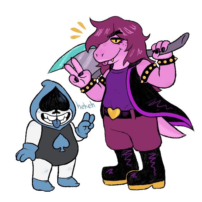 BFFs 💜♠️

#DELTARUNE