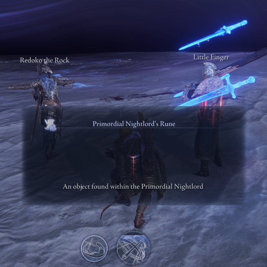 squallorvus's tweet image. To the two amazing randoms I met in Nightreign;
Thank you.
I had finally beaten Nightreign...