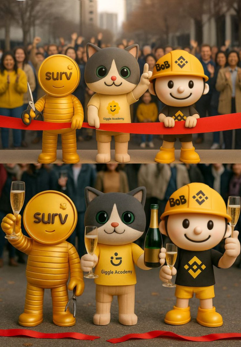 Is it possible to combine fun with utility?✅

BOB🤝SURV🤝NAIIVE Collab will make all this possible.

Collaboration born to improve web3 as much as possible, proud of this choice, we will combine Building on bnb, games and the education all together.

Stay with us to stay updated