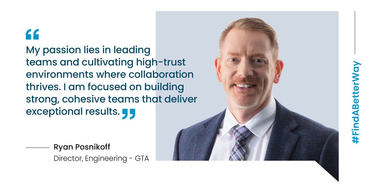 Ausenco's tweet photo. Ryan Posnikoff brings over 25 years’ experience in mining and industrial project delivery. As Director of Engineering in the GTA, he’s known for creating high-trust environments where collaboration, innovation and results thrive.  https://t.co/SEQkzIsAiY #FindABetterWay https://t.co/wQ9HPdE8nd