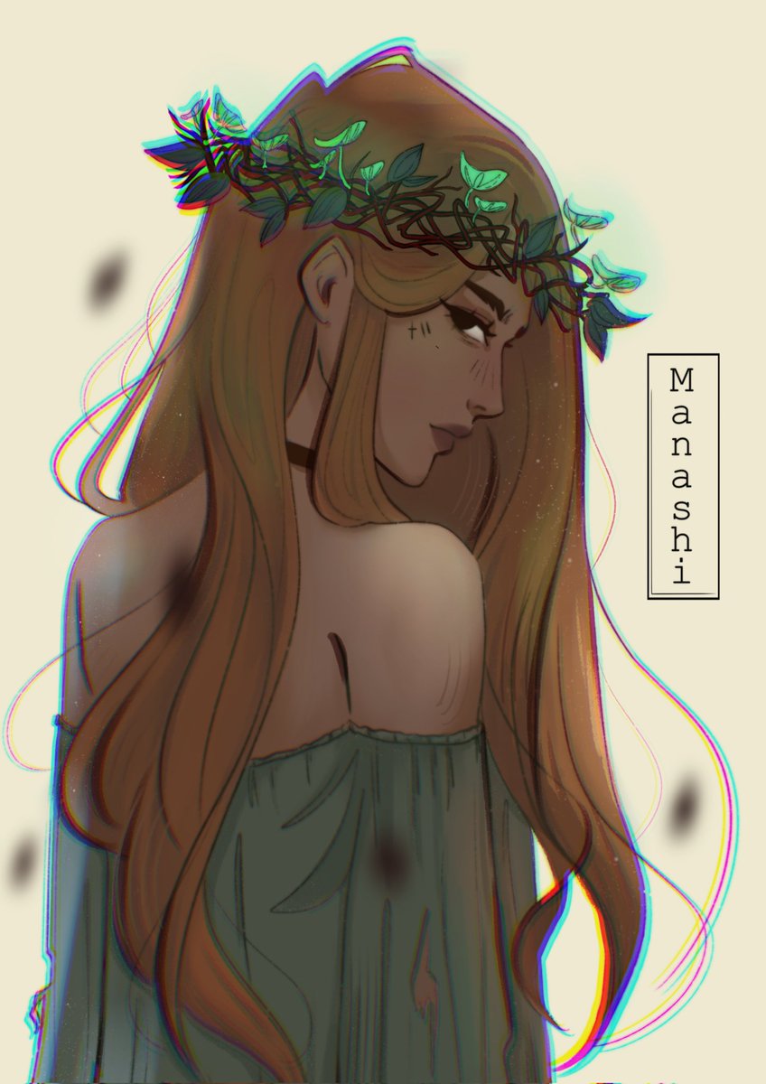 ~ "Mana, our Queen of Mirth"
Because in Arcanum, werewolves are like humans in Elfhame ~
Inspired by Jude in "the Wicked King" 📖✨️ #draw #artmoots #art