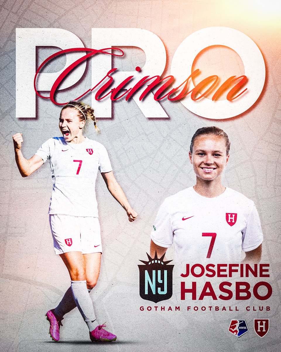 ✍️ Congrats to our own Josefine Hasbo '25 for signing with <a href="/GothamFC/">Gotham FC</a> in the <a href="/NWSL/">National Women’s Soccer League</a>!

📰 tinyurl.com/23ezs466

#GoCrimson #OneCrimson