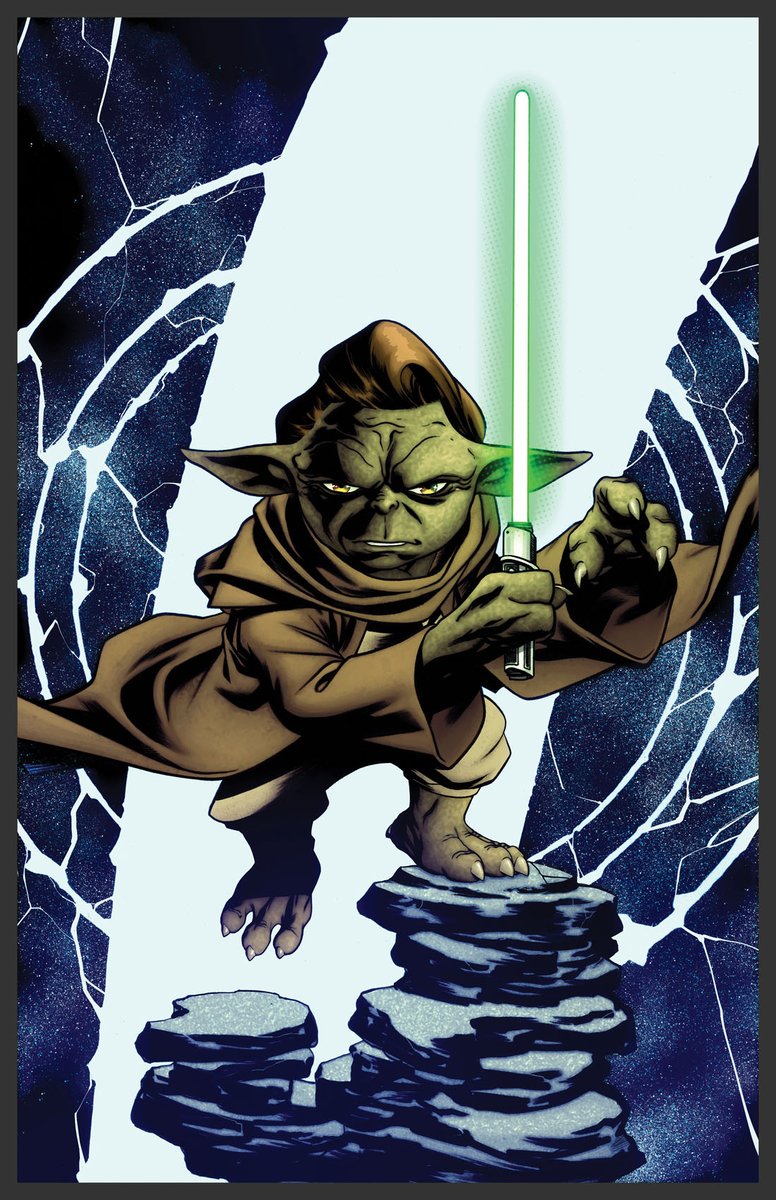 Star Wars: Jedi Knights #5 (2025) Variant
Pencils/inks by Mike McKone
Colors by Morry Hollowell

Yaddle the deadly female Yoda!!!

#starwars #yaddle
#marvelcomics #marveluniverse #marvelart
#mikemckone #collaboration