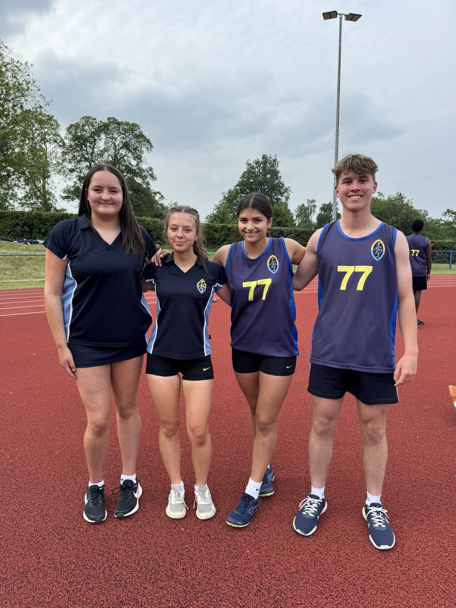 Some of our Y10 winners today at County League Athletics 🥇