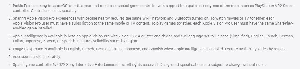 PSVR2 Sense controllers coming to AVP, but will also be sold separately "soon". This is on their official webpage that's been updated. Wonder how much it will be?