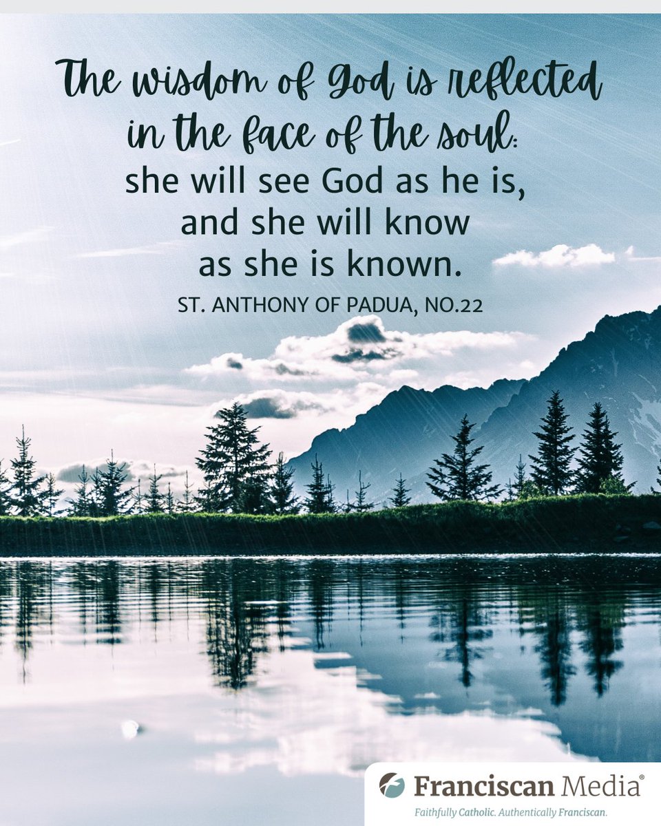 SaintOfTheDay's tweet photo. “The wisdom of God is reflected in the face of the soul.”
St. Anthony believed that to seek God is to discover our truest self. Look within and you may glimpse eternity.
#StAnthony #CatholicWisdom #FranciscanReflection #FaithAndSoul https://t.co/ulWYX6YXPo