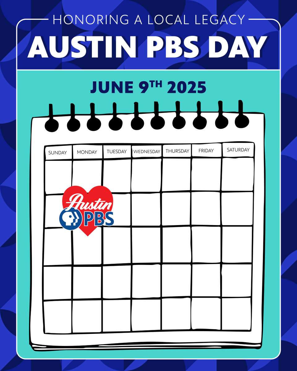 austinpbs's tweet image. The City of Austin has proclaimed June 9 as Austin PBS Day
We’re honored to be recognized for 60+ years of educational, cultural, and community impact — and it’s all thanks to you. 💙
Let’s celebrate public media that connects and uplifts Central Texas — and most importantly,…