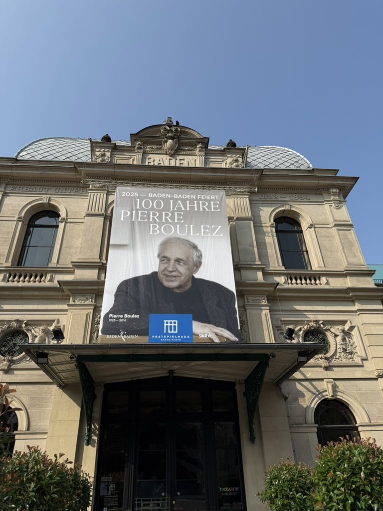 À Baden, centenaire Boulez .