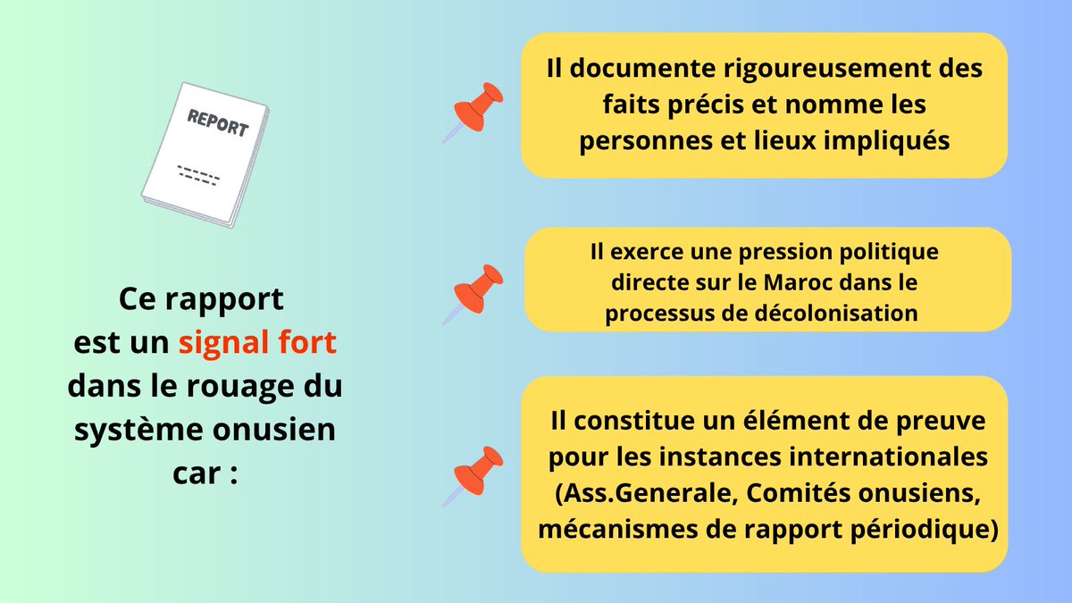 Turnsoleil22's tweet photo. Allez lire le rapport, c'est dramatique ce que fait subir le maroc aux sahraouis (en plus de se rendre complice des pires exactions commises sur les palestiniens) ! #StopColonisation
#FreeWesternSahara https://t.co/nM1CWIEDzd