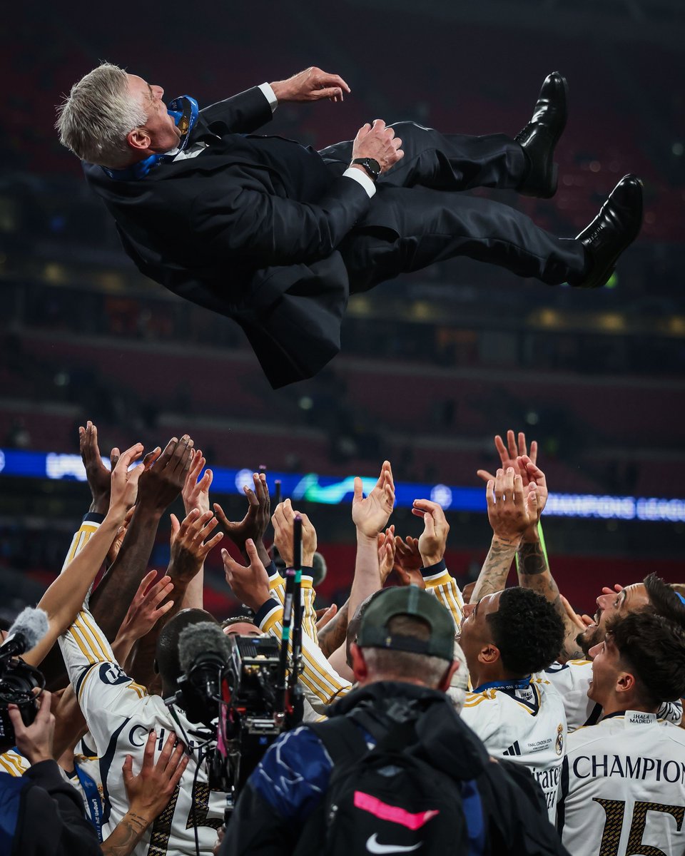 🇮🇹 Happy 66th birthday to Carlo Ancelotti, one of the GOAT managers:

Champions League: 🏆🏆🏆🏆🏆
La Liga: 🏆🏆
Serie A: 🏆
Premier League: 🏆
Bundesliga: 🏆
Ligue 1: 🏆
Domestic Cups: 🏆🏆🏆🏆🏆🏆🏆🏆🏆🏆
UEFA Super Cup: 🏆🏆
Club World Club: 🏆🏆