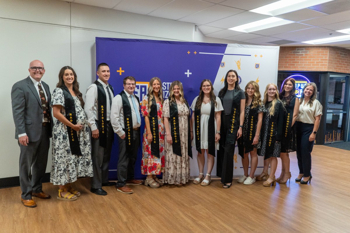 🎓 Rad Tech Class of 2025 🎓
EAC  celebrated 10 graduates from the Radiologic Technology Program this year!—congrats to our newest healthcare pros! 💙

📸 Full story: ow.ly/AFIz50W6yZf
Full Album: ow.ly/mug550W6yZg

#EAC #RadTech2025 #eacmonstersforlife