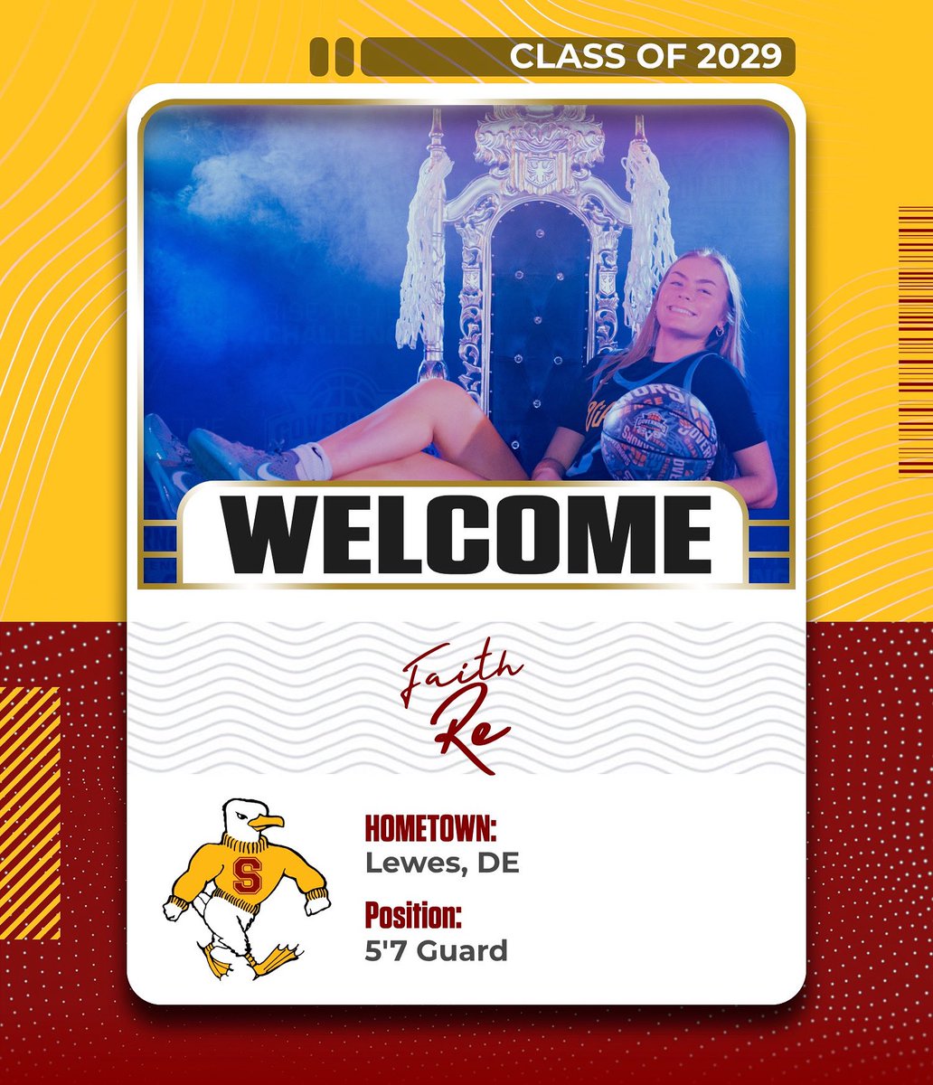 SU Women's Basketball (@salisburywbb) on Twitter photo ๐จClass of 2029๐จ
Up first for our Class of 2029, is incoming freshman guard, Faith Re! We are so excited Faith chose SU. Letโs give her a warm welcome to the Sea Gull Fam! ๐โค๏ธ๐ ๐จClass of 2029๐จ
Up first for our Class of 2029, is incoming freshman guard, Faith Re! We are so excited Faith chose SU. Letโs give her a warm welcome to the Sea Gull Fam! ๐โค๏ธ๐