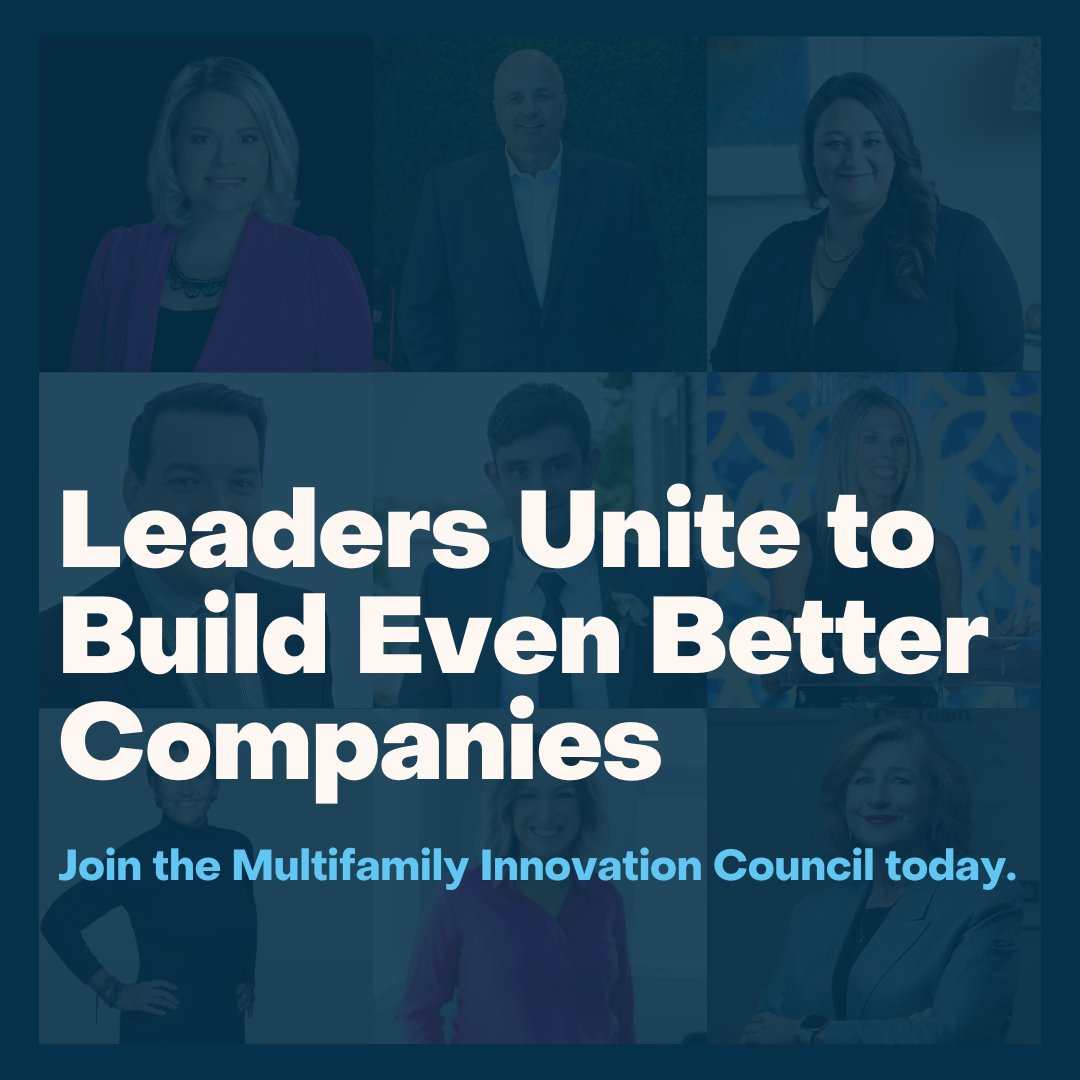 Members stay at the cutting edge of emerging innovations and strategies, forging new pathways to competitive advantage.

Join today at multifamilyinnovation.com

#multifamilyinnovation #multifamily