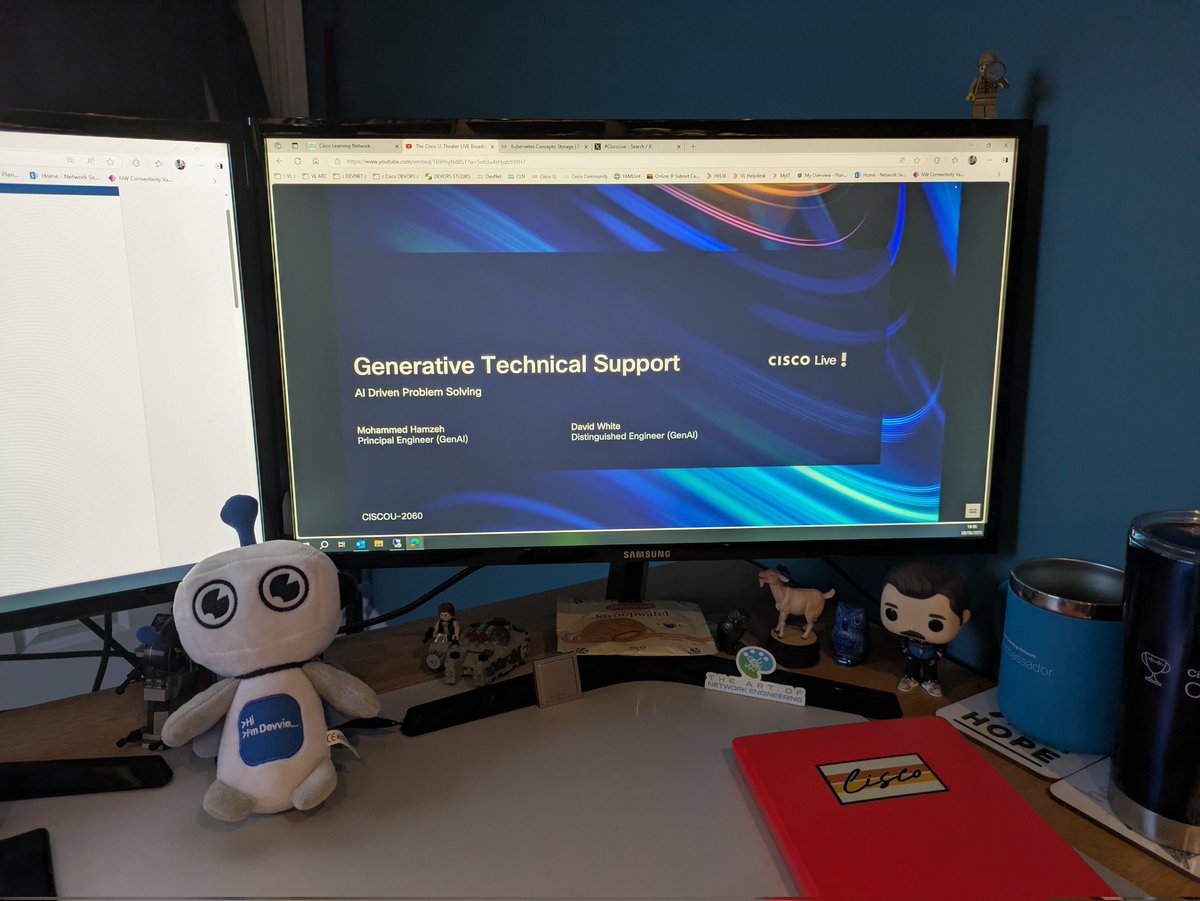 Loving the Live stream from the #CiscoU theatre!

Checking out Generative technical support with Mohammed Hamzeh and David White.

#CiscoLive <a href="/CiscoLive/">CiscoLive</a>