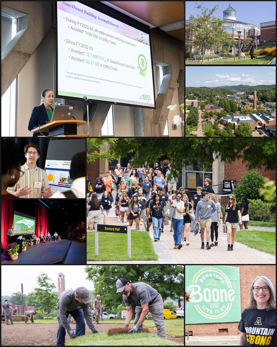 Dr. Heather Norris (@appchancellor) on Twitter photo At <a href="/appstate/">Appalachian State</a>, we’re welcoming students for orientation— a preview of the extraordinary educational experiences just ahead. Our students work directly alongside faculty mentors on breakthrough discoveries and research innovations.
Read my latest update: chancellor.appstate.edu/newsletter/id/… At <a href="/appstate/">Appalachian State</a>, we’re welcoming students for orientation— a preview of the extraordinary educational experiences just ahead. Our students work directly alongside faculty mentors on breakthrough discoveries and research innovations.
Read my latest update: chancellor.appstate.edu/newsletter/id/…