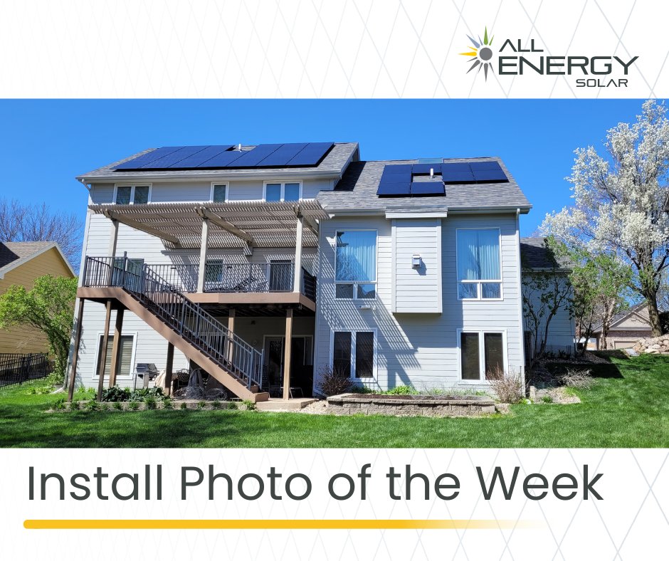 Our team did an amazing job helping our customer in Des Moines, Iowa, bring their #solar dream to life. 🏡 This home features 29 solar panels generating 13.34 kW. #InstallPhotoOfTheWeek ☀️

Contact us today for a free quote! hubs.la/Q03qgmwQ0