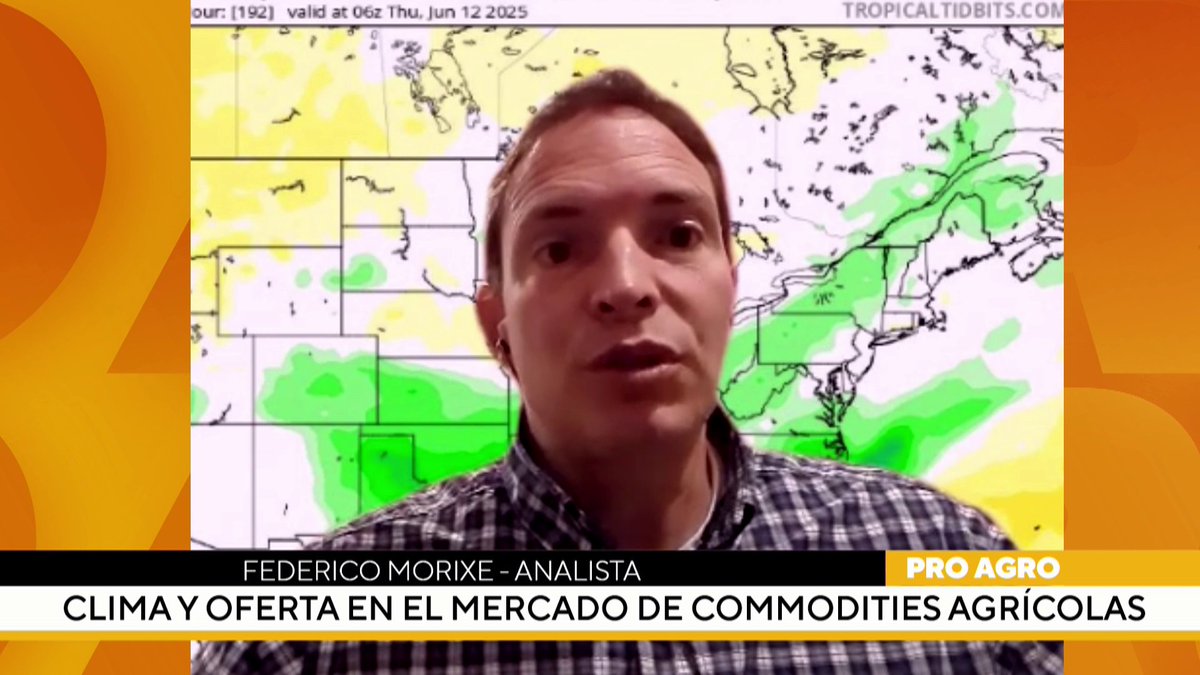 📌 #AHORA en #PROAgro | Clima y oferta en el mercado de commodities agrícolas

➡️ El analista <a href="/federicomorixe/">Federico Morixe</a> señaló que el cambio climático está generando una mayor volatilidad, lo que complica la contratación de seguros agrícolas.

🗨️ “Cada vez son más caros y menos accesibles,