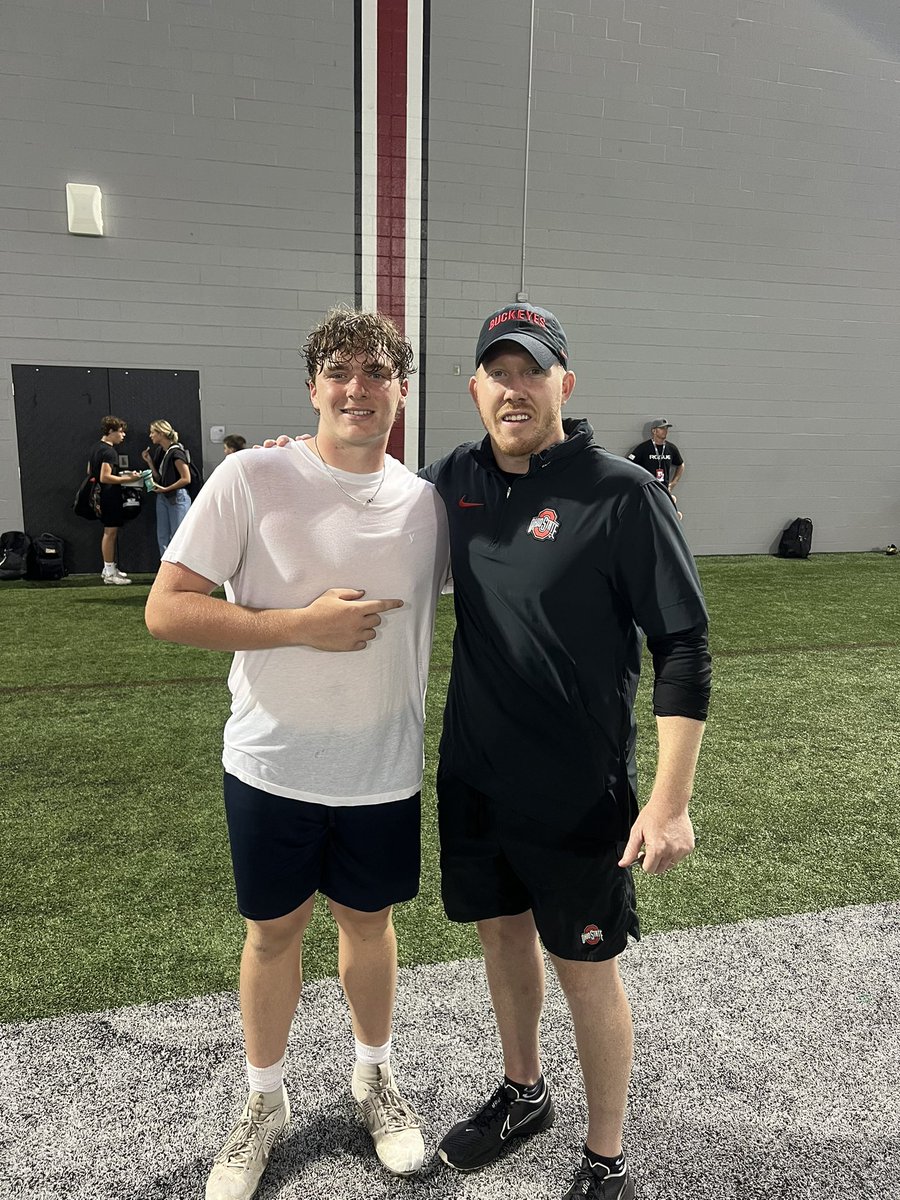 Great camp today at OH-IO. Amazing place to work thanks for having me. Love the energy definitely coming back for another camp.  1% better everyday. Praise god🙏🏽
<a href="/CoachKee/">Keenan Bailey</a> 
<a href="/ConleySmoot/">Conley Smoot</a> 
<a href="/moedouglass7_sr/">Maurice Douglass Sr</a>
