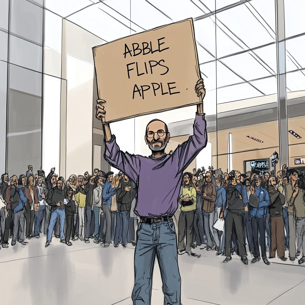 degenjoene's tweet image. Don‘t forget to add some juicy @abblecoin to that bag, ser

$AABL loves $CHONKY 🫶

#AbbleFlipsApple