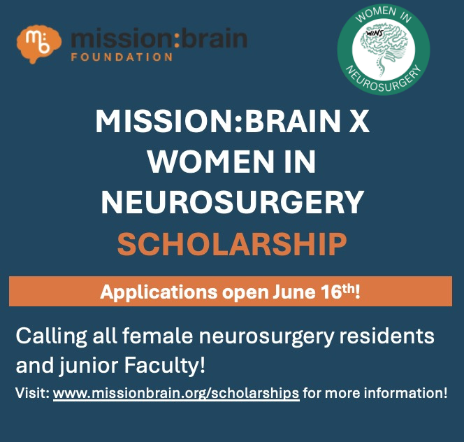WomenInNSGY's tweet image. A collaboration between @missionbrainorg and @WomenInNSGY 📢 We are excited to announce a scholarship of up to $12,500 per individual for travel, observership, training, research, and other expenses for a three-month neurosurgical education in the U.S! Application opens June 16th