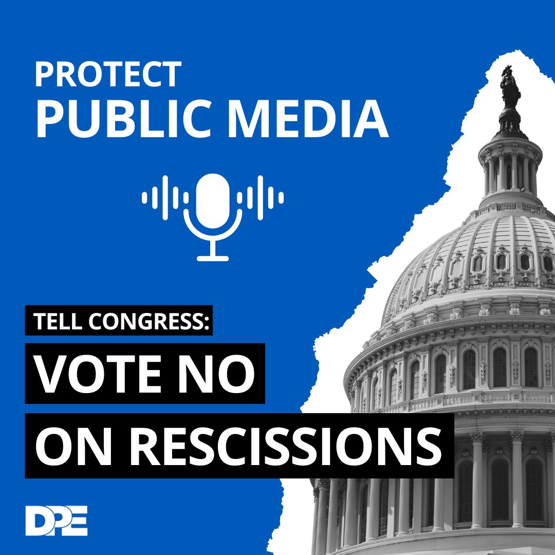 Public media is under attack.

The White House wants Congress to claw back approved funding for public media, putting IATSE jobs  and educational programming at risk.

Call 202-224-3121 and tell your Representative: Protect public media funding and protect our jobs.
