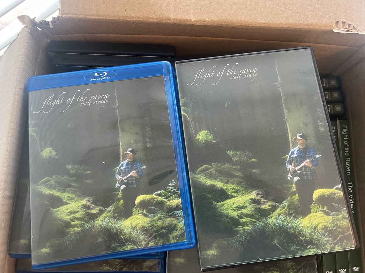 Huzzah! Thanks to Mr Baylis, we are back in stock of both DVDs and BluRays of Flight of the Raven! What fun :)
mattsteady.com/collection-phy…