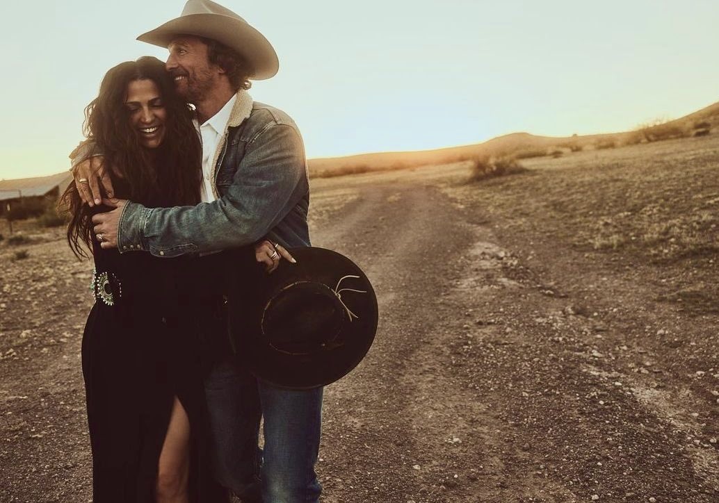 McConaughey's tweet image. we may forget the date but try to remember the meaning #happyanniversary @iamcamilaalves