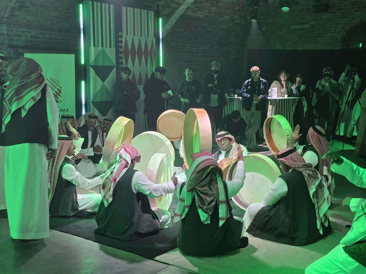 There were debates on whether the climate question is dead, installation arts and traditional Saudi Arabian music. That was certainly a first for me!