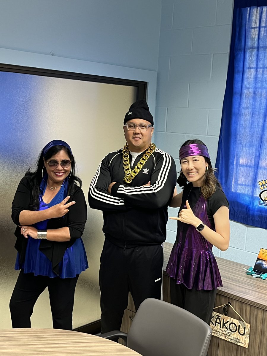 Chris Bonilla (@chrisbvoyager) on Twitter photo Spirit week at <a href="/Holomuael/">Holomua Elementary (Official)</a>! Rocking the 70’s and 80’s on this awesome Monday morning! Mahalo VP Kau’i Nakamoto (left) and VP Noel Hakoda (right) for adding to the spirit of Spirit Week🤙🤙
#WeAreHolomua Spirit week at <a href="/Holomuael/">Holomua Elementary (Official)</a>! Rocking the 70’s and 80’s on this awesome Monday morning! Mahalo VP Kau’i Nakamoto (left) and VP Noel Hakoda (right) for adding to the spirit of Spirit Week🤙🤙
#WeAreHolomua