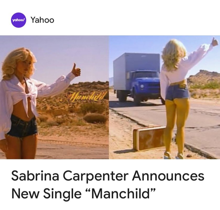 Make it make freaking sense.... 😡 So tired of this narrative.  I would laugh if I was Usher too. #sabrinacarptener