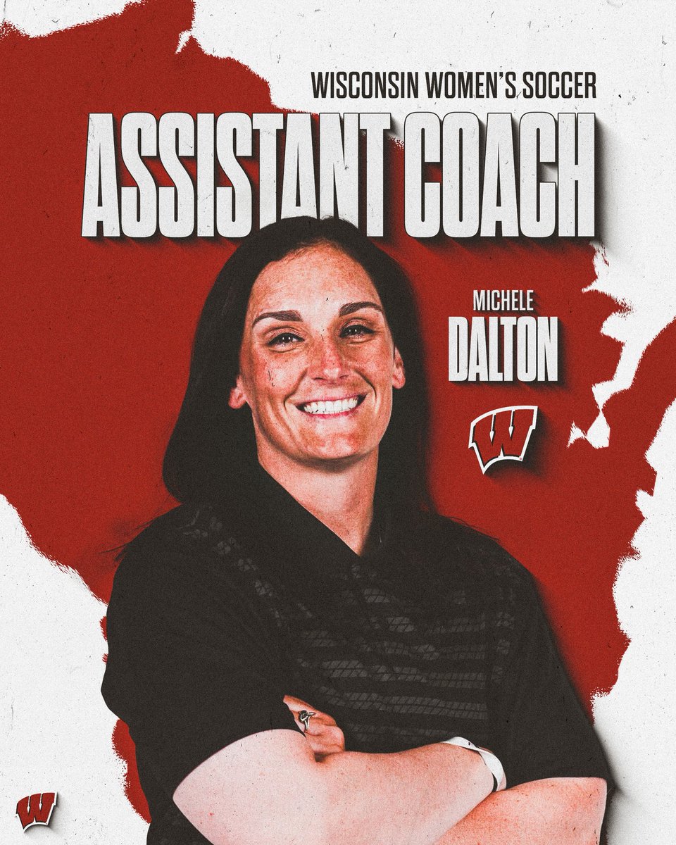 From playing as a Badger to now coaching on the sidelines, we're excited to welcome Michele Dalton back as an assistant coach for Wisconsin women’s soccer!

#OnWisconsin