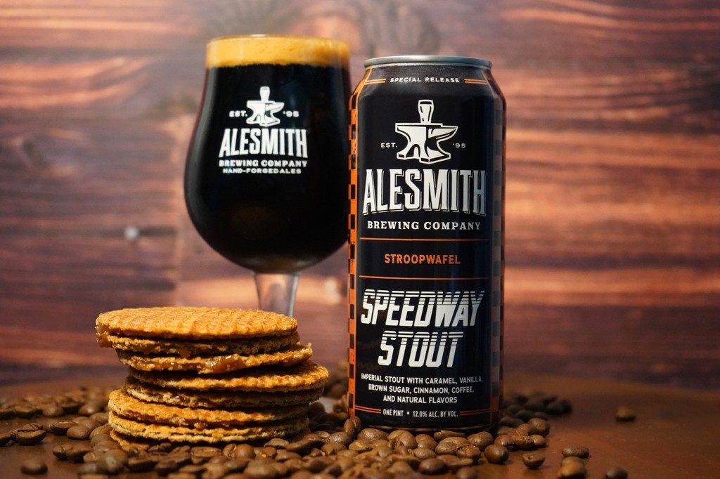 Speedway Stout Stroopwafel Edition is here!⁠
12% ABV, rich with caramel, brown sugar, cinnamon &amp; coffee—like dessert and coffee in one roasty sip.⁠
⁠Available in 16oz 4-packs online + at our Tasting Room. 
More Info:  bit.ly/4n8oeHg
