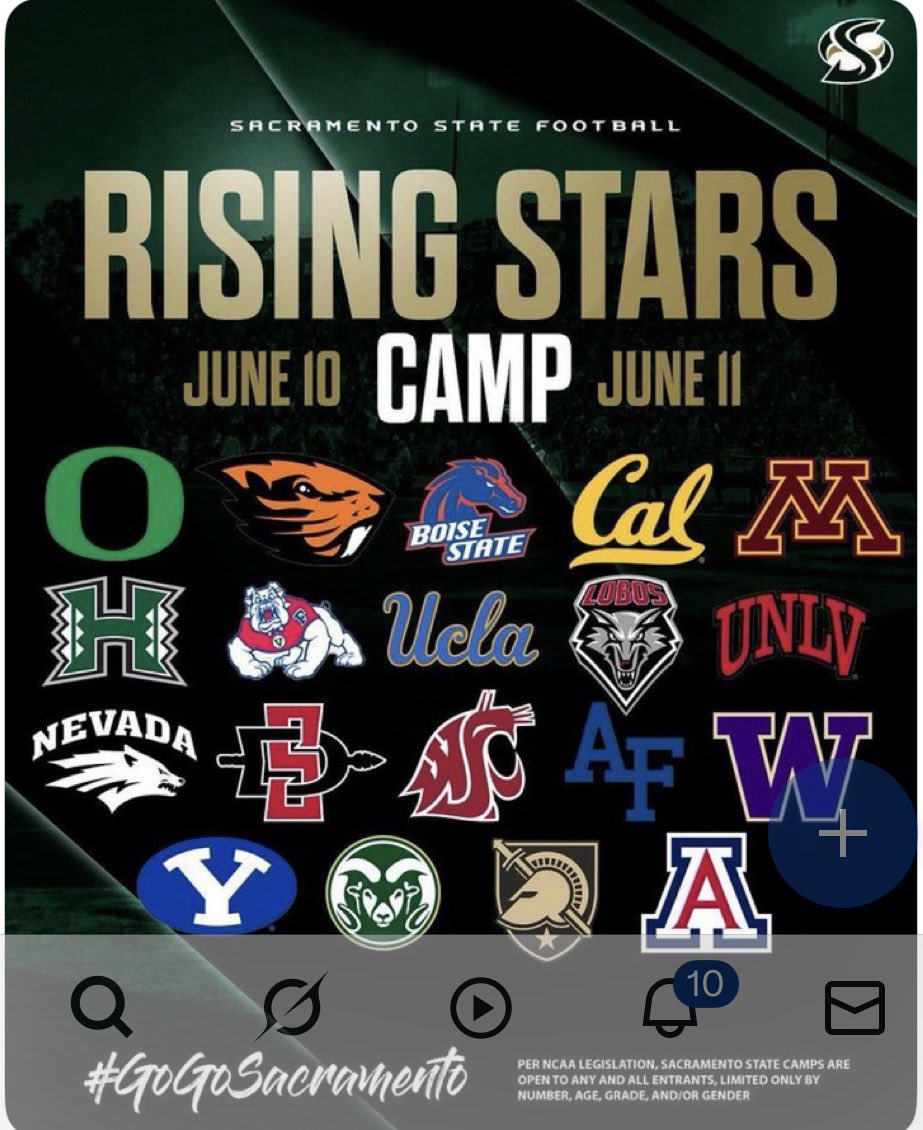 QuincyYu2008's tweet image. Looking forward to attending Rising Stars tomorrow and showcasing my skills and putting  in work. @SacHornetsFB
