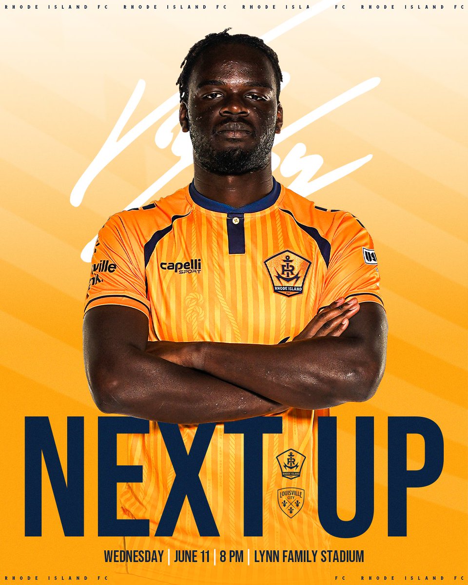 Back on the road for a midweek match ✈️ 

📆 Wednesday, June 11
🅰️ Louisville City FC
⏰ 8 p.m. ET
📺 ESPN2
📻 790 The Score, Sirius XM Ch. 157
📰 bit.ly/3HyOqKP