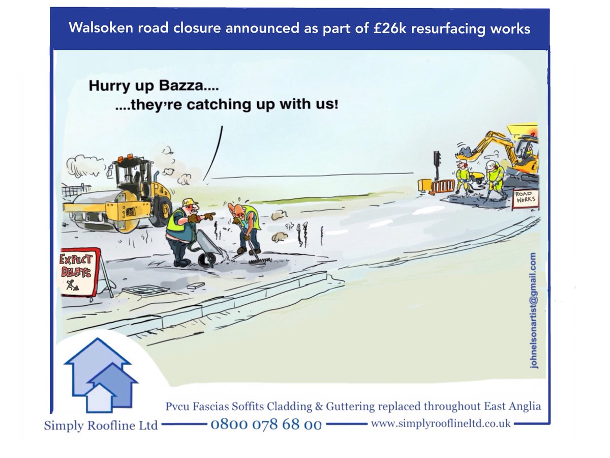 This weeks <a href="/fenlandcit/">Fenland Citizen</a> cartoon <a href="/SimplyRoofline/">Jason</a> #johnelsonartist