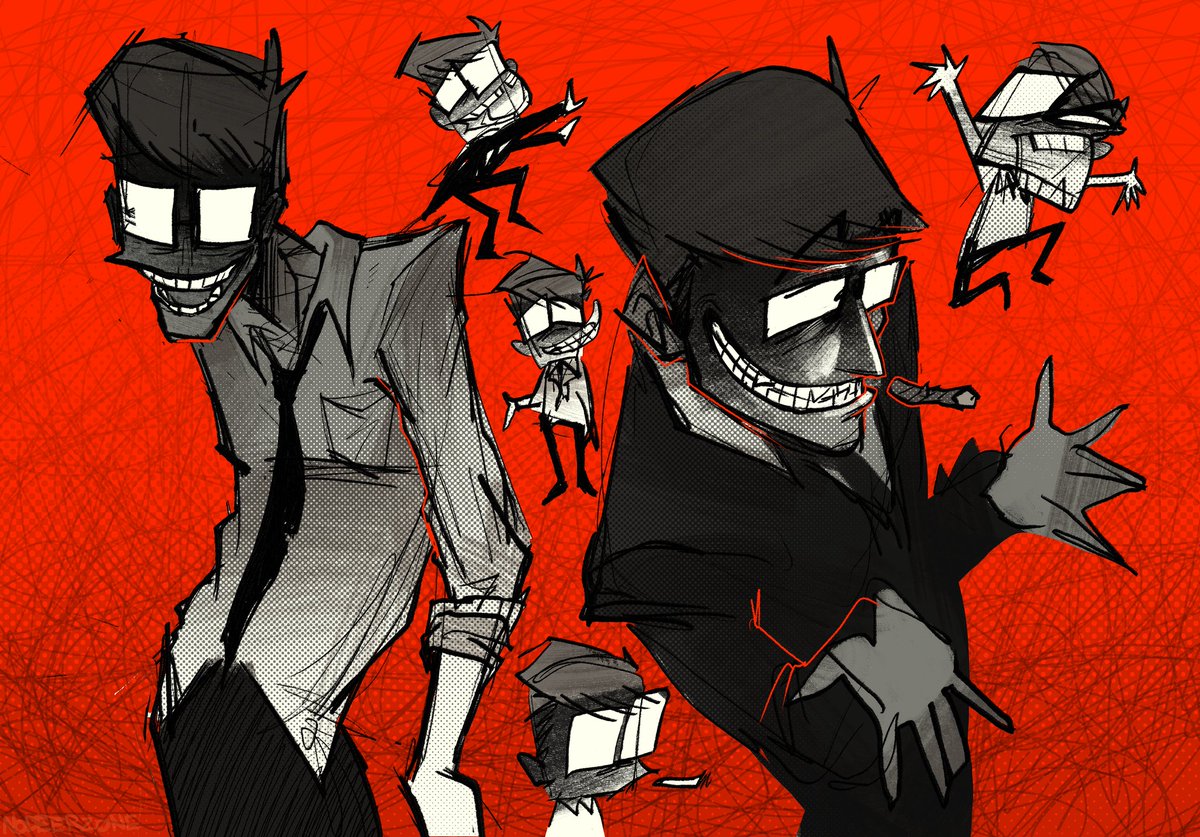 I've been wanting to draw this guy for a while
#JamesLeeanimation