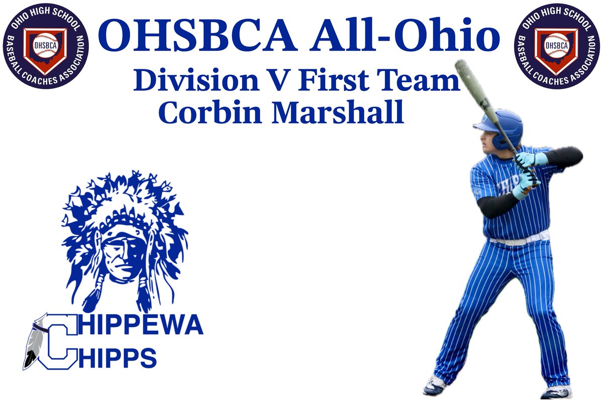 Honored to be selected to OHSBCA All-Ohio Division 5 team for the second time.