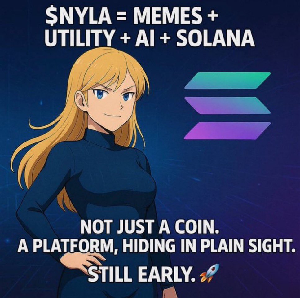 Thirdeyedon1's tweet image. @AltcoinGordon you gotta stop sleeping on $Nyla it’s does it all when trading tokens all through X