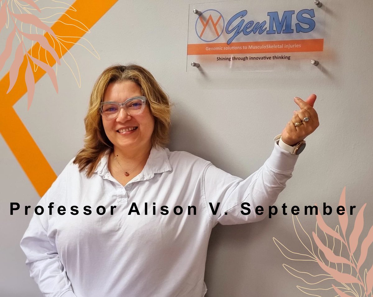 GenMS_UCT's tweet image. 🌍🎉Congratulations to Professor Alison V. September on her nomination as a member of the U.S National Academy of Kinesiology (NAK), a prestigious recognition reserved for the world’s most distinguished scholars in the field of kinesiology, physiology and exercise science. 💪🏽